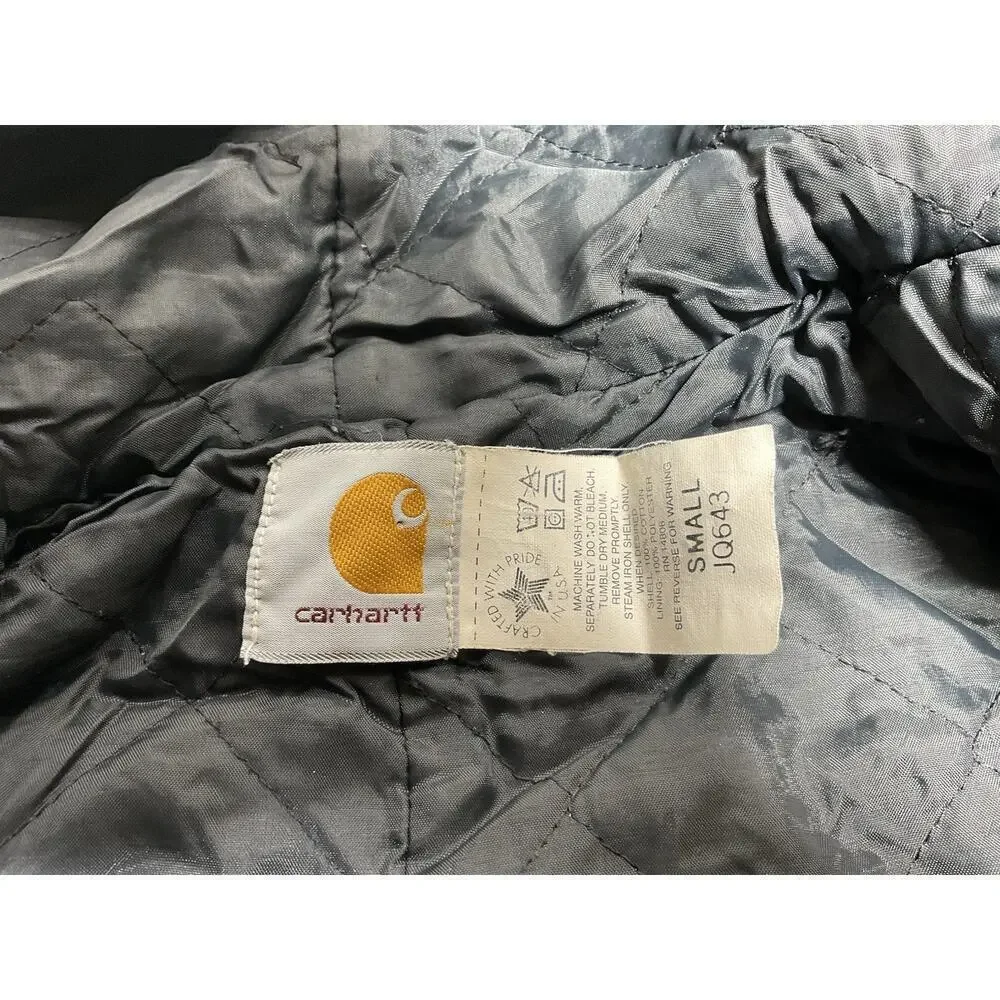 Vintage Carhartt Green Youth Small Distressed JQ643